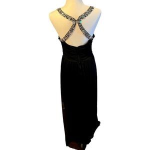 City Triangles Women's Black Formal Size 9 Long Evening‎ Gown